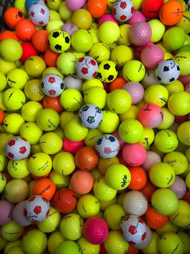 Imagen 1 de 7 de 60 Bolas De Golf De Colores