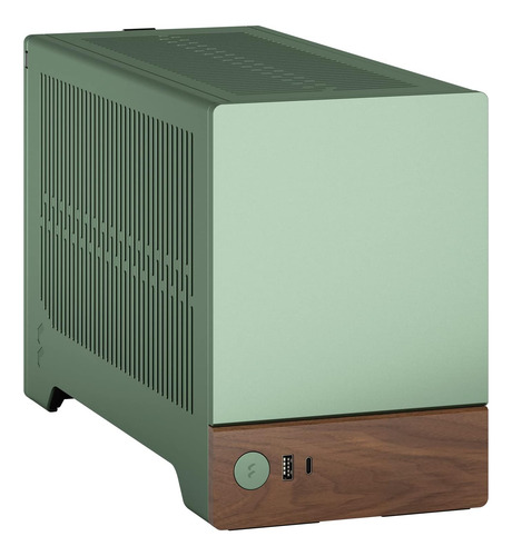 Diseño Fractal Terra Jade - Panel Frontal De Nuez De Madera