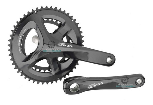 Plato Biela Shimano Sora R3000 50 / 34 9v Biplato Bicicleta