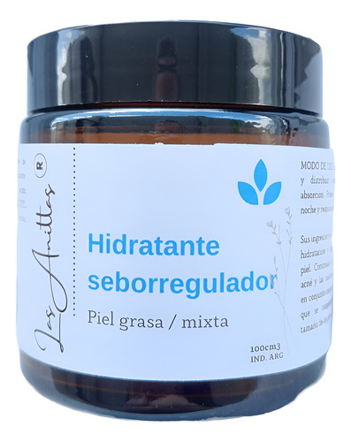 Crema Hidratante Seboreguladora Piel Grasa
