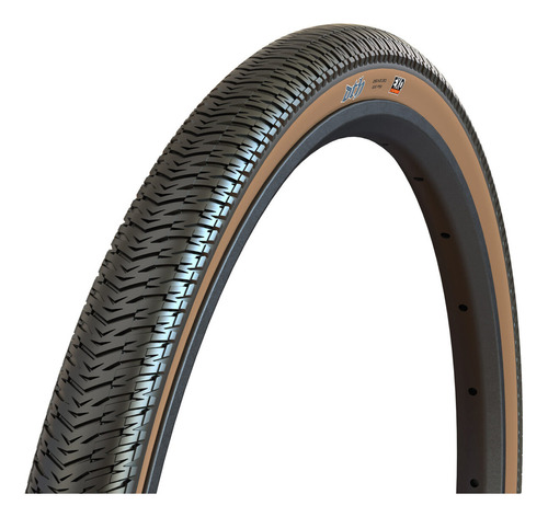 Llanta Maxxis Dth 26x2.30-60tpi Wire Dual Exo/tw Tan Wall