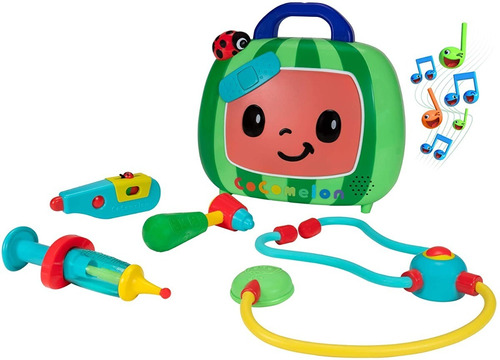 Muñeco Cocomelon Official Musical Doctor Checkup Case