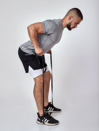 Imagen 8 de 10 de Set 4 Bandas Elasticas De Resistencia | Bandas Entrenamiento