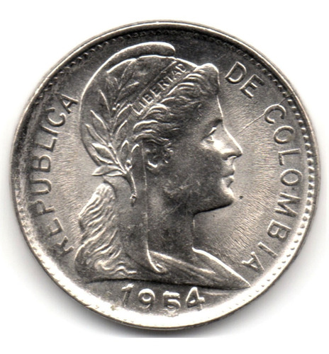 1 Centavo 1954 Bogotá Sin Circular