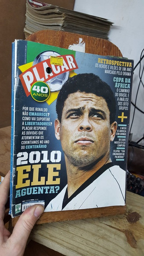 Revista Placar Nº 1338 - 2010 Ele Aguenta?