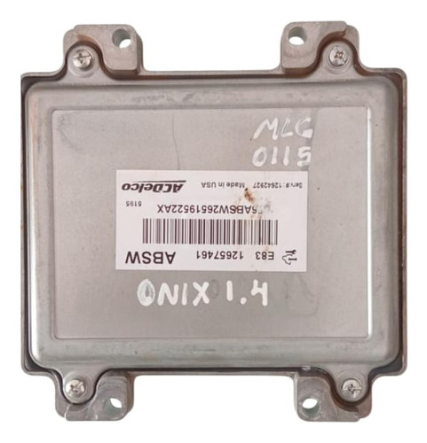 Modulo Central Injeçao Gm Onix Prisma 1.0 1.4 12657461 0115