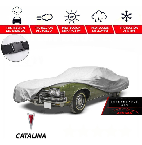 Protector Cubreauto Eua Con Broche Pontiac Catalina 1969