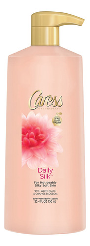 Jabn Daily Silk Para El Cuerpo De Caress, 25.4onzas, Dispens