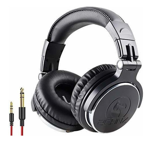 2canz - Auriculares Para Dj Profesionales Con Cable Para Col