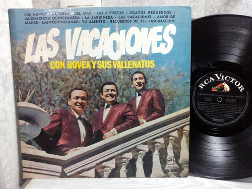 Bovea Y Sus Vallenatos Las Vacaciones Lp Vinilo