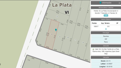 Imagen 5 de 5 de Lotes Terrenos En Venta En City Bell