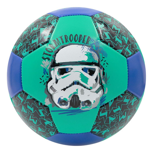 Balón De Fútbol No.3 Star Wars Voit Color Aqua