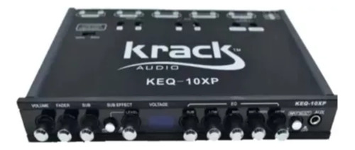 Ecualizador Con Epicentro 5 Bandas Digital Keq-10xp Krack Color Negro