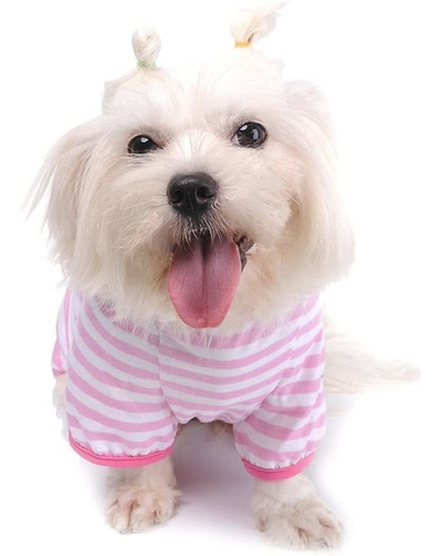 Pijamas Para Perros Y Mascotas, Mono De Camisa De Algodon S