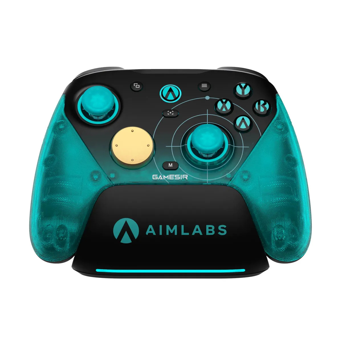 Gamesir G7 Pro 8k Pc Edición Aimlabs: Mando Oficial Con Sincronización 8 Khz, Joysticks Tmr Gen-2, Gatillos Duales, 4 Macros Y Giroscopio Para Conquistar El Crisol, Only For Windows Pc