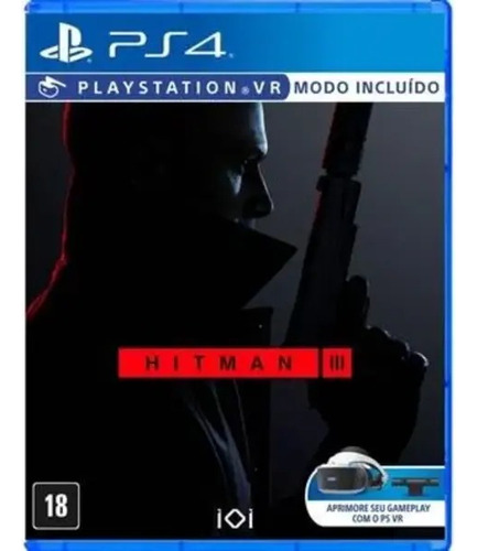 Hitman 3 - Midia Fisica Ps4 Usado