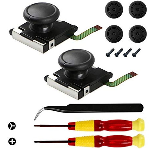 Veanic - Paquete De 2 Joystick Analógico De Repuesto 3d Para