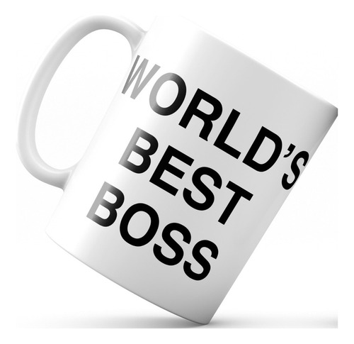 Mug Pocillo Wolrd Best Boss Michael Scott The Office Taza