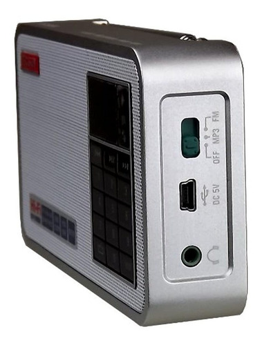 Imagen 3 de 7 de Tecsun X3 Plateado