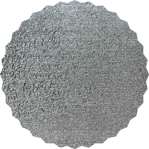 Pigmento Em Pó Papelaria Glitter Prateado 100g Cor Prata