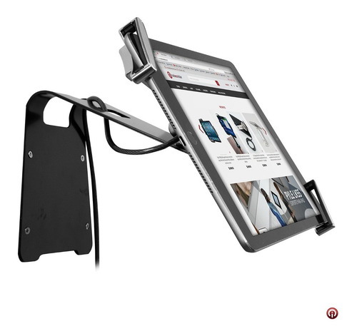 Base Soporte Seguridad Robo Para iPad Instalación Pared Muro