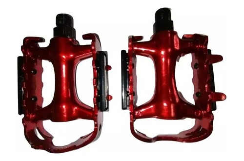 Pedales De Aluminio 9/16 Rosca Gruesa Para Bicicleta