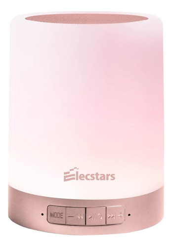 Lámpara De Noche Táctil Elecstars - Con Altavoz Bluetooth, L