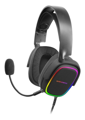 Auriculares Rgb Gamer Audífonos Diadema Micrófono Headset