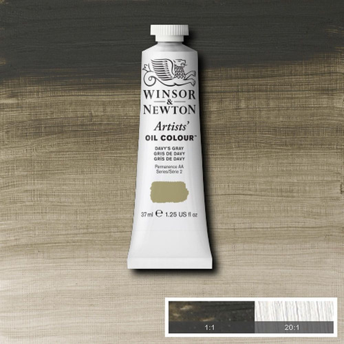 Tinta Óleo Artist Davys Gray S2 37ml Winsor & Newton