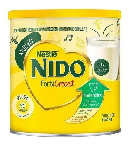 Leche Nido Forti  2.52kg Msi