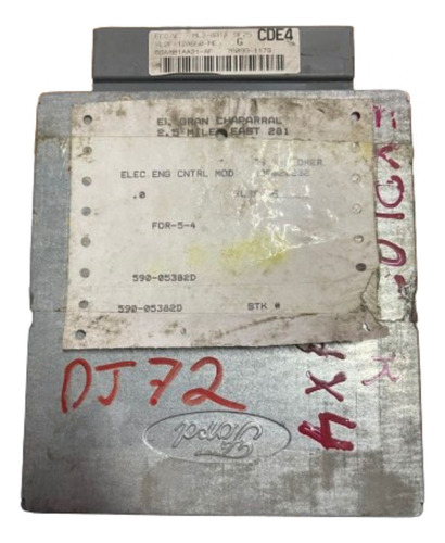 Computadora Ford Explorer 2000 4.0l Xl2f-12a650-me Ml2-8b1a (Usado)