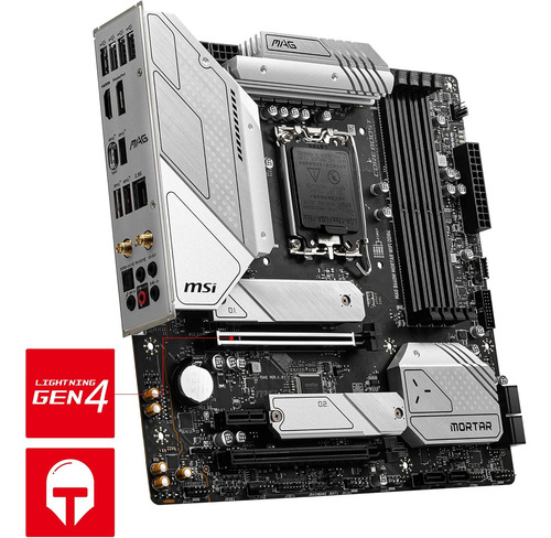 Msi Mag B660m Mortar Wifi Ddr4 Placa Base