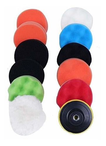 Xucus 3 Inch Polishing Buffing Pad Auto Car Polishers And Bu