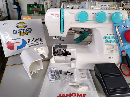 Imagen 9 de 10 de Janome 3016 + Tijera Y Metro De Regalo! Gtía 3 Años P/aregar