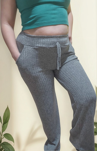 Pantalòn Palazzo De Lanilla Morley Con Bolsillos