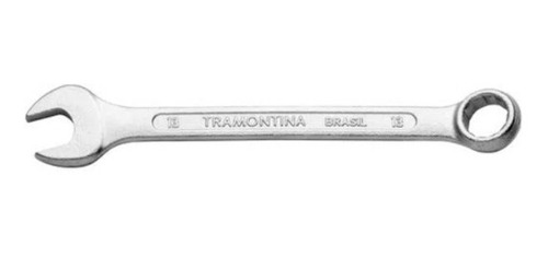 Imagem 3 de 4 de Chave Combinada 13mm Aço Especial Cromado Tramontina Basic