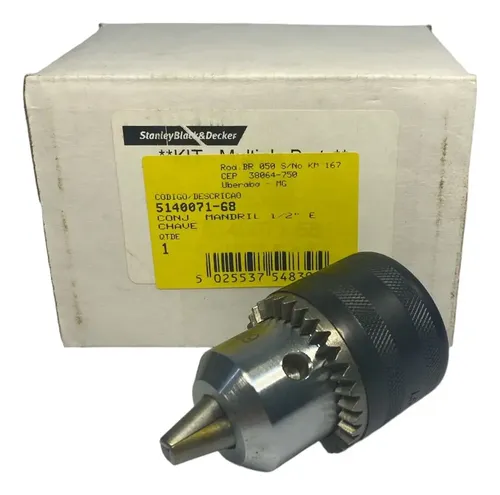 Cj Mandril 1/2 + Chave Para Furadeira Dwd502 5140071-68 | MercadoLivre