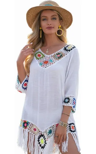 Camisa para playa mujer sales