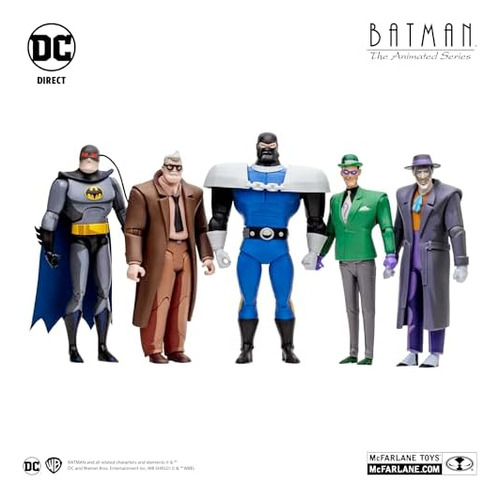 Batman: The Animated Series The Joker 6in Build-a Figura Mcf