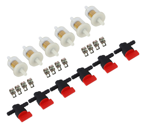 Kit De Abrazadera De Válvula De Cierre De Filtro De Carburad