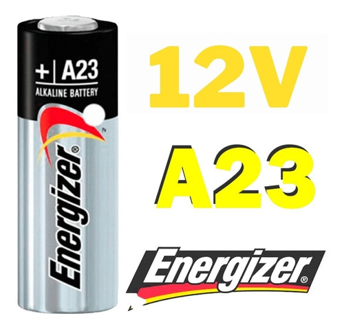 Pilha Bateria A23 12v Energizer Controle Alarme Portão - 5un