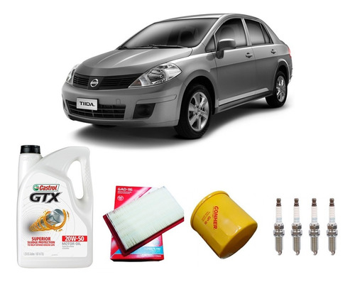 Kit De Afinación Nissan Tiida 04-17 1.8l + Regalo