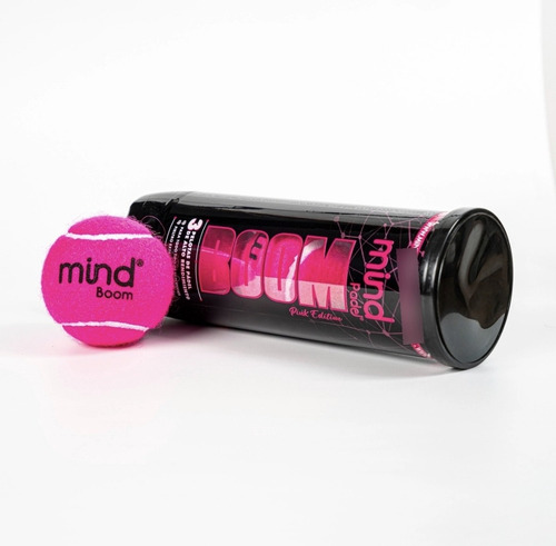 Pelotas Padel Rosa Mind Tubo X 3 Rosa Chicle