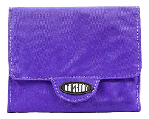 Big Skinny Mujer Trixie Tri-fold Slim Wallet, Capacidad Para