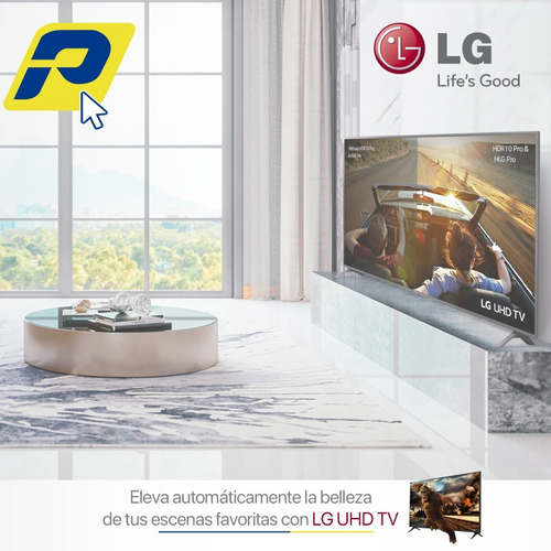 Imagen 7 de 10 de Tv LG 55 Pulgadas Un7000 4k Hdr Smart Led Tv