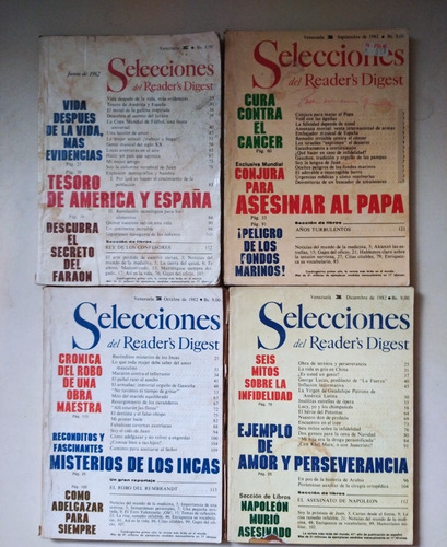 Revista Selecciones 1983