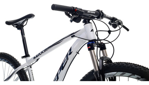 Bicicleta Deeper Rim 29 — 27 V con freno hidráulico, suspensión con cierre de hombro, cubos K7 con cojinete blindado y K/7 11/36 blanca 17