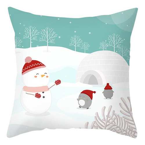 15 Fundas De Cojín De Navidad Cojín De Navidad Con Estampado