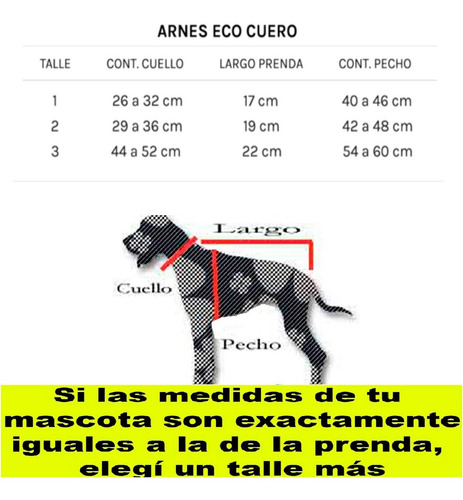 Pretal Arnes Para Perros Eco Cuero Jaguer Rock