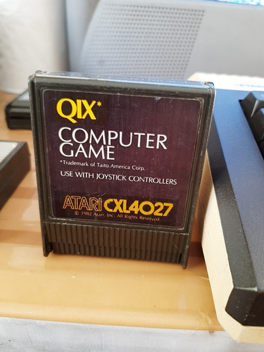 Qix De Computadoras Atari Xe,solo Juego No Computadora
